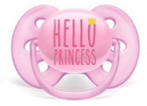 SCF529 01 Chupete Ultra Soft 6-18 meses Hello Princess